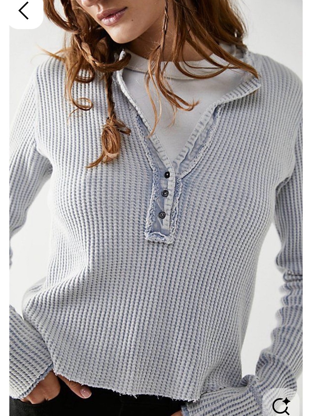 NWOT Free People FP One Colt Thermal top